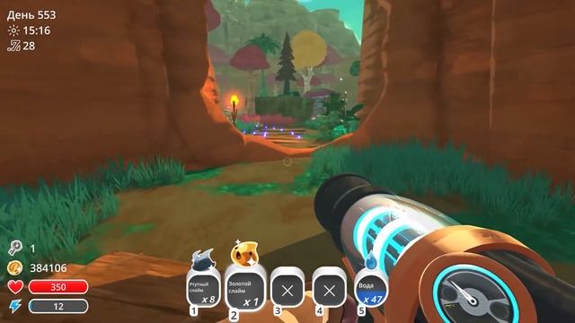 Slime Rancher. САМЫЙ БЕЗУМНЫЙ ЗОЛОТОЙ ЛАРГО! смотреть онлайн