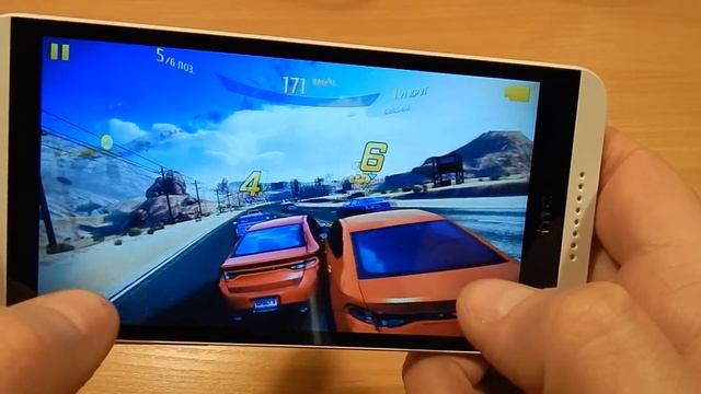 HTC Desire 816 LTE производительность и игры смотреть онлайн