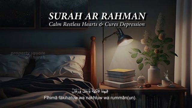 Surah Ar Rahman Beautiful Recitation Sleeping | Live Surah Ar Rahman سورة الرحمن смотреть онлайн