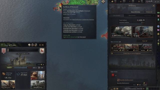 Crusader Kings 3 Game PLay PT.1 смотреть онлайн