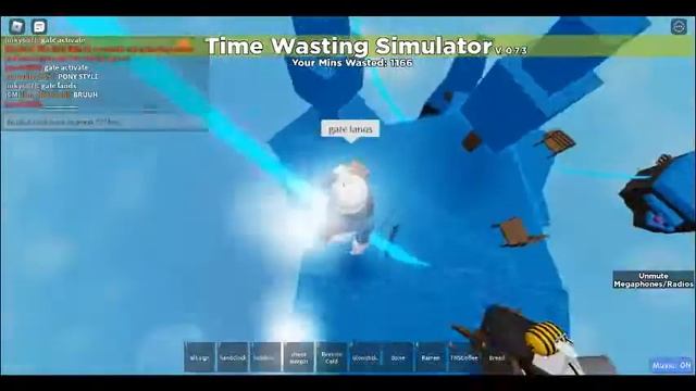 ROBLOX Time Wasting Simulator gameplay смотреть онлайн