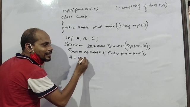 swapping of two no in java смотреть онлайн