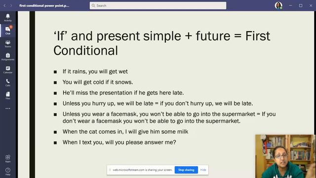 Zero and First Conditional review смотреть онлайн