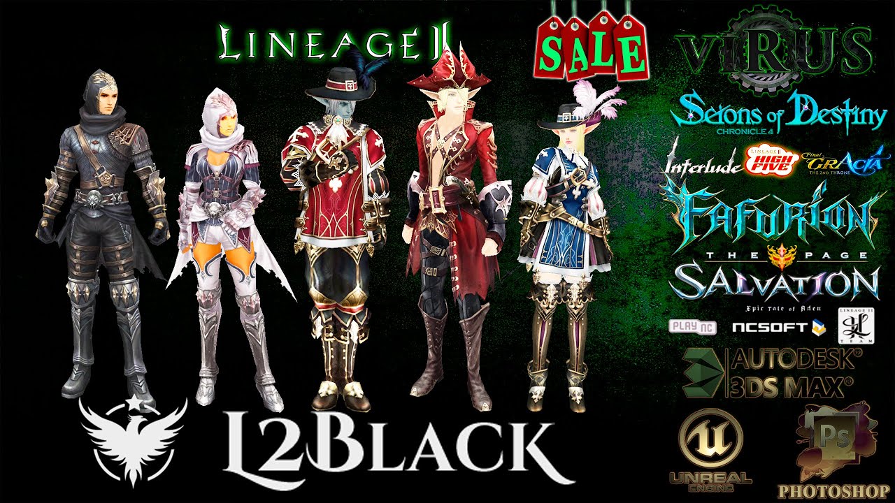 Set Costumes For Www.L2Black.Net Server. Chronicles Gracia Final ◄√i®uS►