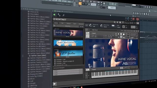 Vocal Library For Kontakt VST. AntonovSamples Indie Vocal