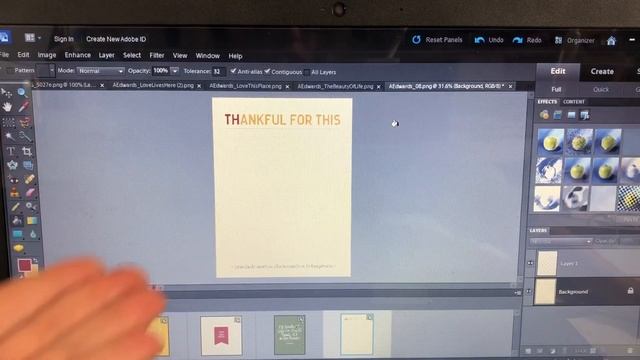 Ali Edwards | Photoshop Elements | Scrapbooking With Screenshots