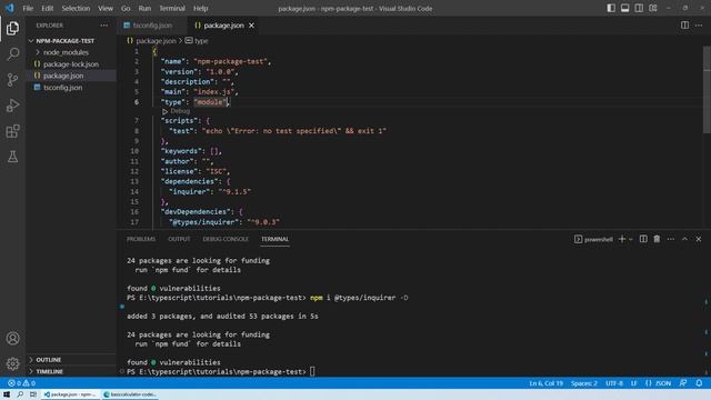 Install & Use Your Own npm Package: Running the Published Inquirer Calculator in a New Project смотреть онлайн