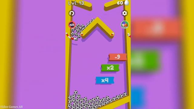 EGGS & CHICKENS - Balls'n Ropes(Bounce And Collect) ASMR Gameplay (Part 01) смотреть онлайн