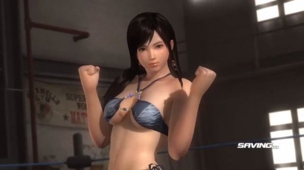 Дерущиеся азиатки в купальниках!