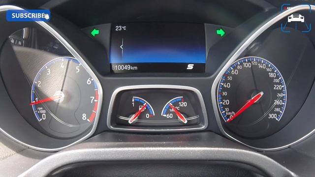 Ford Focus RS MK3 Acceleration Launch Control 0-251 km/h Autobahn Speed Test смотреть онлайн