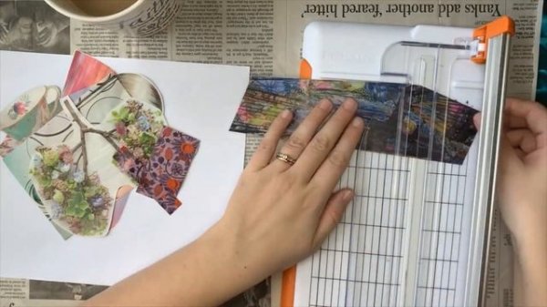 Making a Collage! || Rest Day Magazine Collaging || Sophie - CollageArt