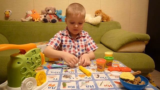СУПЕР ИГРУШКА PLAY-DOH МАШИНКА ДЛЯ ЛАПШ смотреть онлайн