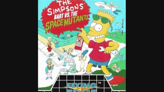 The Simpsons - Bart Vs The Space Mutants Music Level 1: The Streets Of Springfield