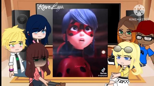 Mlb casts react to Miraculous Ladybug Movie ✨ смотреть онлайн