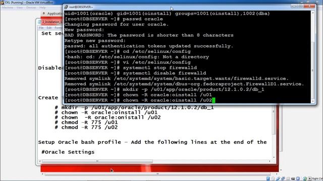 Installation of Oracle Database 12c Software on Oracle Enterprise Linux смотреть онлайн