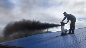 Вакуумная чистка дымохода?