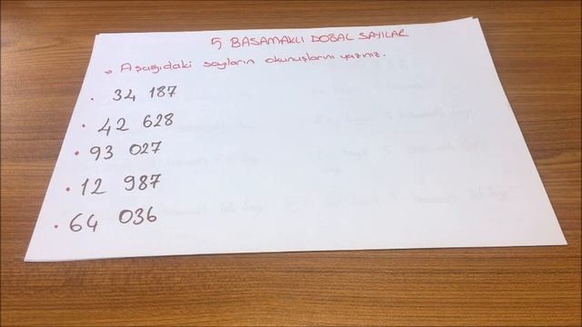 4. Sınıf Matematik 4.5 ve 6 Basamaklı Doğal Sayılar смотреть онлайн