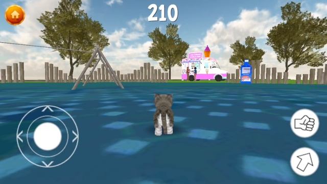Cat Simulator 2017: The PURRfect game! [Annoying Orange Plays] смотреть онлайн