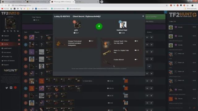 TF2 BETTING: 4 WINS IN A ROW! + Unusual Giveaway смотреть онлайн