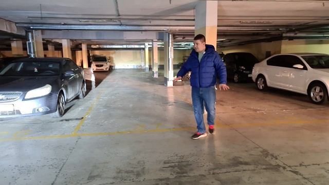 Место в подземном паркинге под легковое авто в Киеве, Петра Дегтяренко улица 3, смотреть онлайн