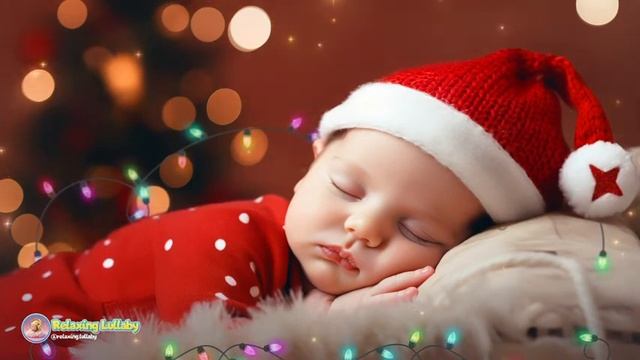Christmas Lullabies for Babies to Go to Sleep Fall Asleep in 3 Minutes Baby Sleep Music смотреть онлайн