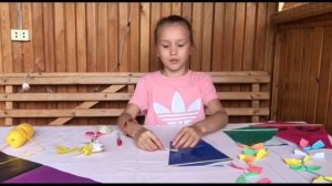 Воздушный змей из бумаги