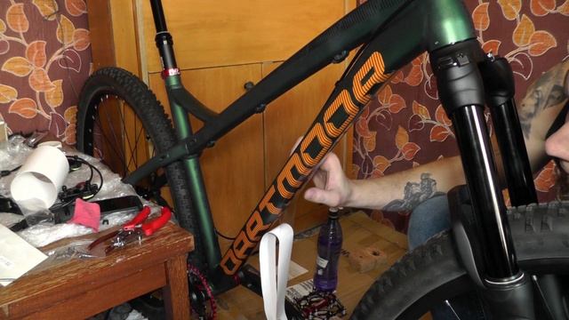 Защита рамы велосипеда: гравийная пленка смотреть онлайн