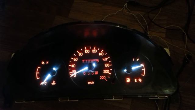 Пересвет приборной панели Lanos - Subaru Style смотреть онлайн