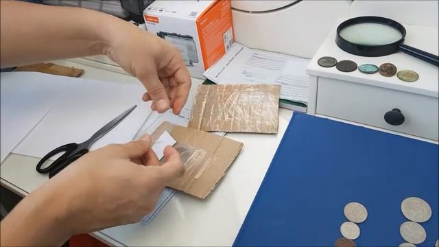 Упаковка посылок с монетами смотреть онлайн