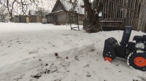 снегоуборщик Patriot 601в деле