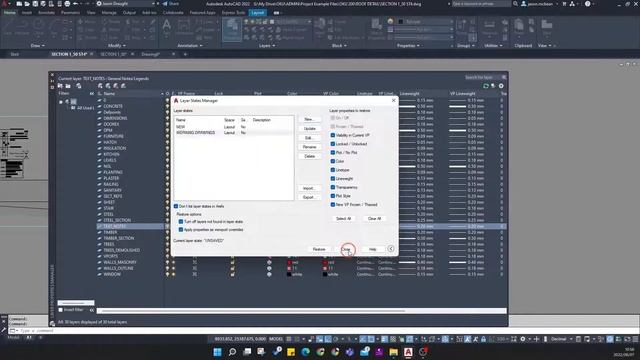 SECTION IN AUTOCAD STEP 5: смотреть онлайн