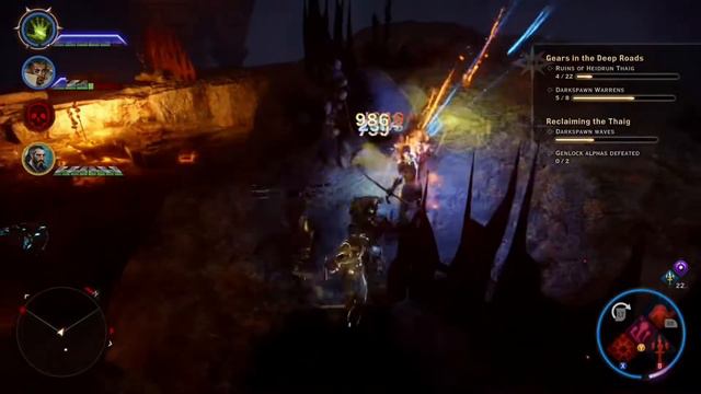 [Dragon Age: Inquisition] The Descent Heidrun Thaig, Knight Enchanter (Nightmare, All Trials) смотреть онлайн
