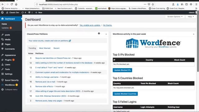 Remove Default Admin Dashboard Widgets in WordPress or ClassicPress смотреть онлайн