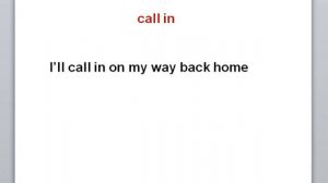 Фразовые глаголы в английском. Глагол call