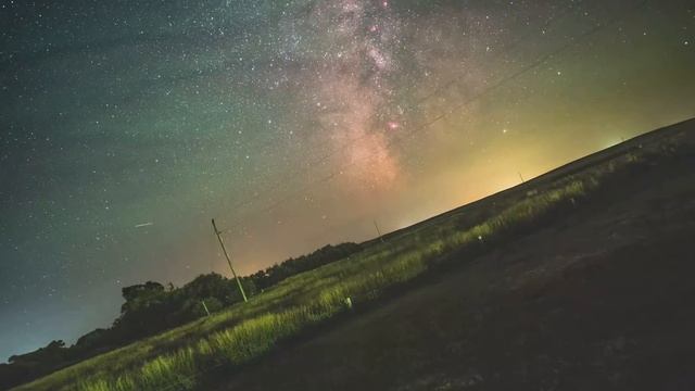 Earth's Rotation Visualized In A Timelapse Of The Milky Way Galaxy - 4K