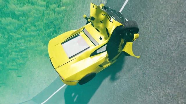 Reverse Cars Vs Giant Water Pit Crashes#5_BeamNG.drive смотреть онлайн