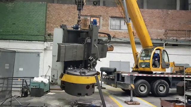 Перемещение станка 15 тонн смотреть онлайн