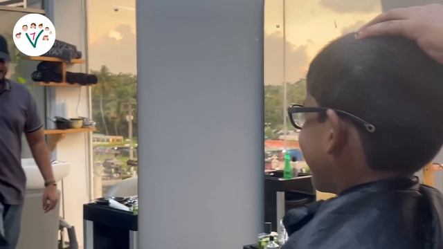 Haircut fun for kids | Kids getting haircut | ගැමිපදමට කටට රසට කෑම කමු | Salon KAYA смотреть онлайн