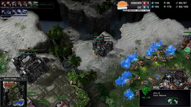 QXC vs Xenocider - Game 1 - Semifinal #1 - MLG Summer Invite смотреть онлайн