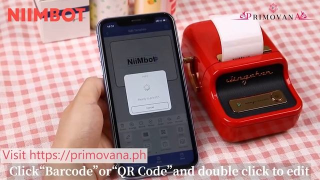 2021 NIIMBOT B21 BLUETOOTH THERMAL LABEL PRINTER смотреть онлайн