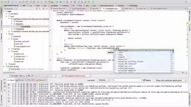 24 RecyclerView con Cursor смотреть онлайн