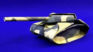 Как сделать оригами танк из бумаги своими руками. ОРИГАМИ ТАНК