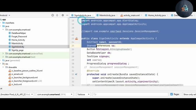 How to make sign in activity in xml and java using SQLite database || sign in in android studio смотреть онлайн
