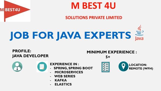 JOB PITARA | WEEKLY JOBS | JAVA DEVELOPER| JAVA JOB | смотреть онлайн