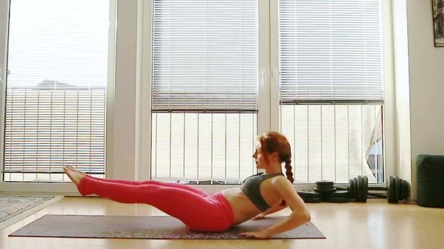 Morning yoga workout for strength and flexibility (no words just beautiful music) Full Body Workout смотреть онлайн