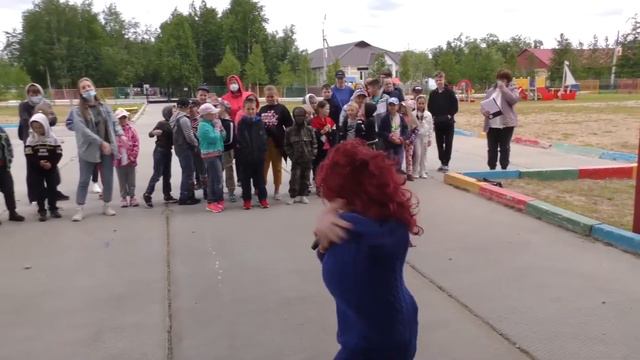Открытие второй смены в лагеря "Солнечный" смотреть онлайн