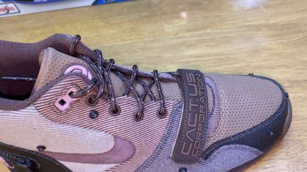 Travis Scott X Nike Air Trainer 1 Cactus Jack “Wheat” Unboxing - Style Code: DR7515-200