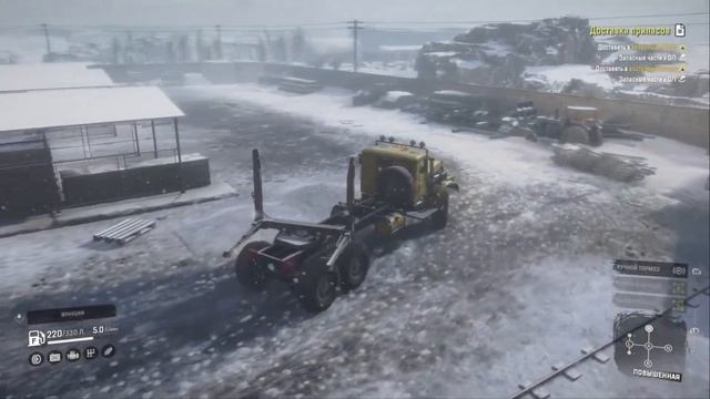 ( Xbox Series X) SNOWRUNNER (СЛОЖНЫЙ РЕЖИМ) Кольский полуостров \без модов \ соло) смотреть онлайн