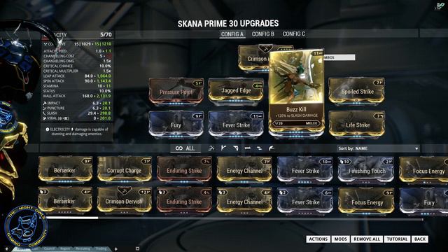 Warframe: SKANA Prime Build Guide смотреть онлайн