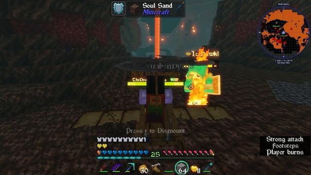 IN TO THE NETHER!!!!! - Minecraft Dark RPG смотреть онлайн